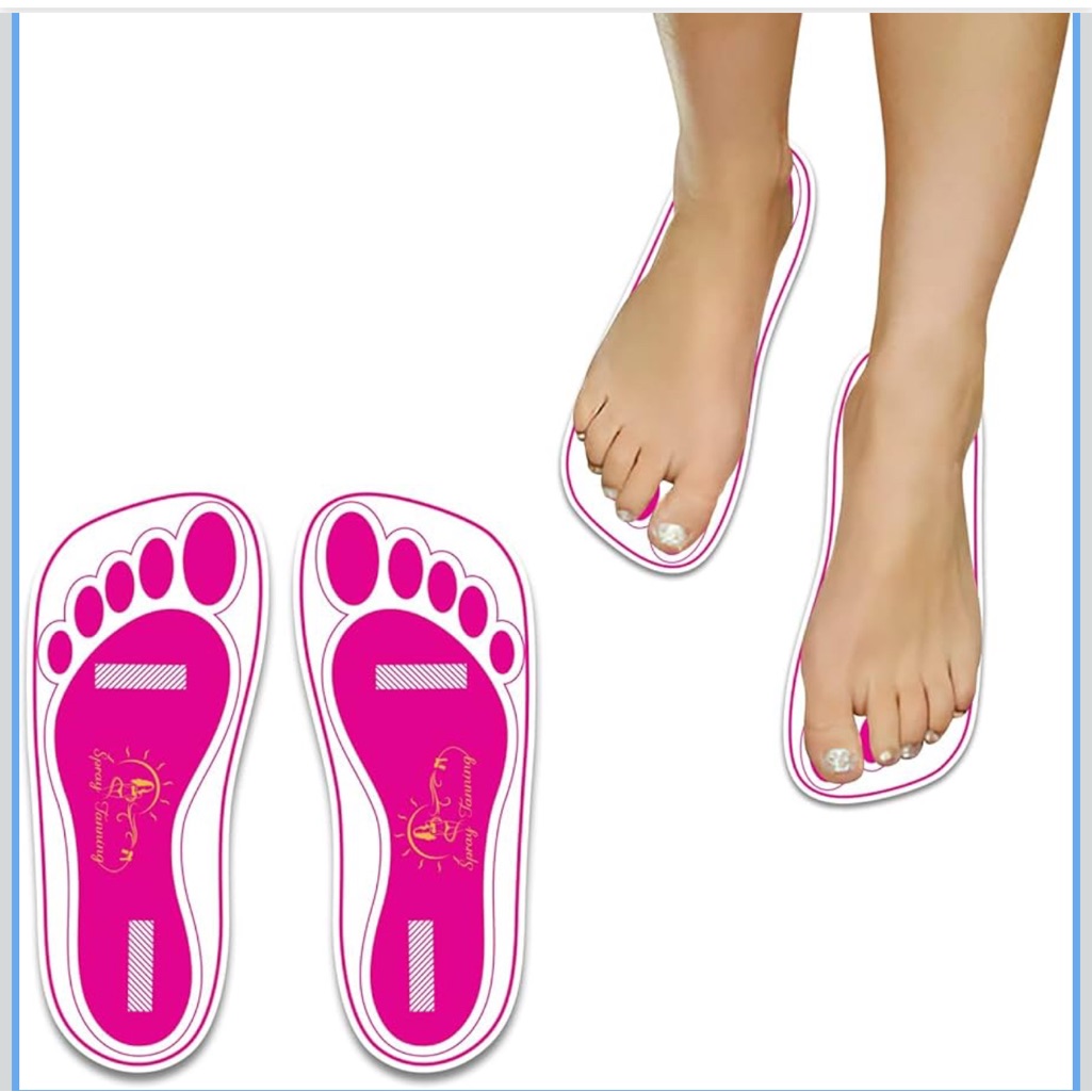 120pcs Disposable Stick Tanning Foot Pads Salon Spa 60 Pairs